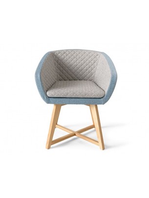 Πολυθρόνα με ξύλινη βάση...